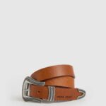 žene preplanuli ten kožni tanki remen Pepe Jeans JZ8H760