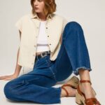 žene preplanuli ten taffy dnevne kožne sandale Pepe Jeans JZ8H645