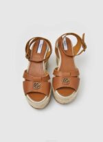 žene preplanuli ten taffy dnevne kožne sandale Pepe Jeans JZ8H645 - Slika 3