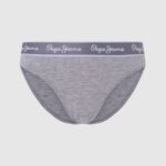 žene sivi lapor klasične gaćice s otisnutim logom Pepe Jeans JZ8H546