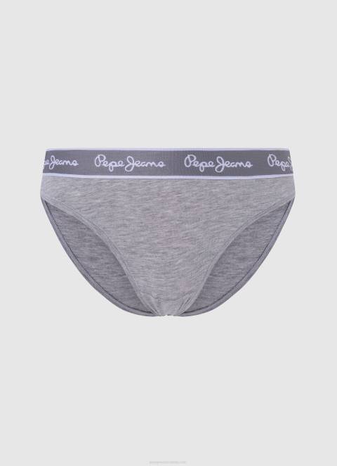 zene_sivi_lapor_klasicne_gacice_s_otisnutim_logom_pepe_jeans_jz8h546.jpg žene sivi lapor klasične gaćice s otisnutim logom Pepe Jeans JZ8H546 - Slika 1