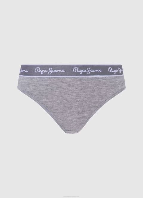 zene_sivi_lapor_klasicne_tange_s_otisnutim_logom_pepe_jeans_jz8h545.jpg žene sivi lapor klasične tange s otisnutim logom Pepe Jeans JZ8H545 - Slika 1