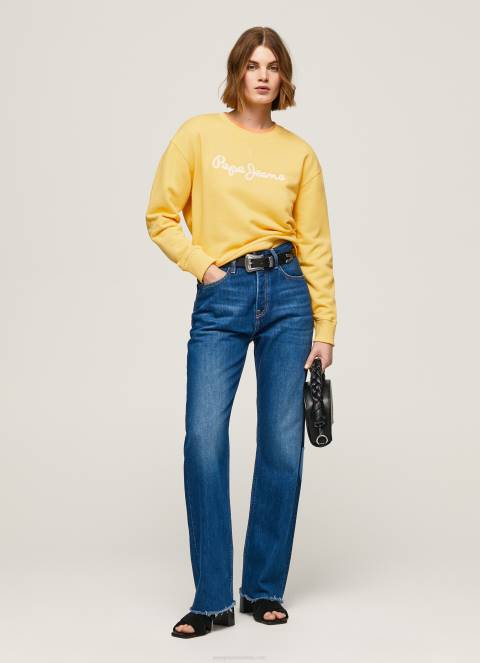 žene sjaj džemper s otisnutim logotipom Pepe Jeans JZ8H273 - Slika 2