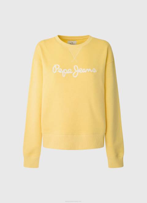 žene sjaj džemper s otisnutim logotipom Pepe Jeans JZ8H273 - Slika 5