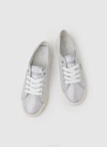žene srebro brady party basic tenisice Pepe Jeans JZ8H626 - Slika 2