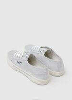 žene srebro brady party basic tenisice Pepe Jeans JZ8H626 - Slika 4