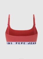žene studio crvena čvrsti str brlt sportski grudnjak Pepe Jeans JZ8H570 - Slika 2