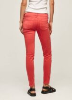 žene studio crvena klasične uske hlače Pepe Jeans JZ8H315 - Slika 4