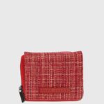 žene studio crvena kockasti novčanik Pepe Jeans JZ8H729
