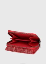 žene studio crvena kockasti novčanik Pepe Jeans JZ8H729 - Slika 3
