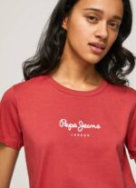 žene studio crvena majica s printom Pepe Jeans JZ8H456 - Slika 3