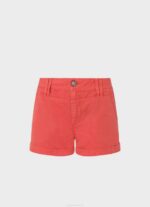 žene studio crvena standardne pamučne kratke hlače Pepe Jeans JZ8H519 - Slika 5