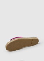 žene svijetla šljiva siva berry kožne sandale Pepe Jeans JZ8H680 - Slika 5