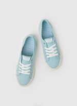 žene svijetlo vodeno zelena brady basic tenisice Pepe Jeans JZ8H631 - Slika 2