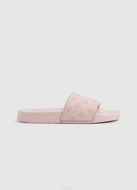 žene svijetloružičasta slider obične japanke za plažu Pepe Jeans JZ8H689 - Slika 1