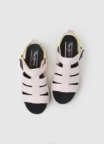 žene svijetloružičasta venus point trek sandale Pepe Jeans JZ8H685 - Slika 2