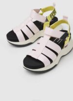 žene svijetloružičasta venus point trek sandale Pepe Jeans JZ8H685 - Slika 3