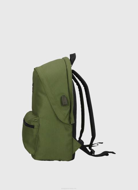 žene tamnozelene aris dupli zip performance ruksak Pepe Jeans JZ8H753 - Slika 4