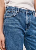 žene traper ani traperice srednjeg kroja opuštenog kroja Pepe Jeans JZ8H87 - Slika 3
