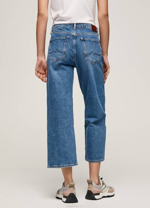 žene traper ani traperice srednjeg kroja opuštenog kroja Pepe Jeans JZ8H87 - Slika 5