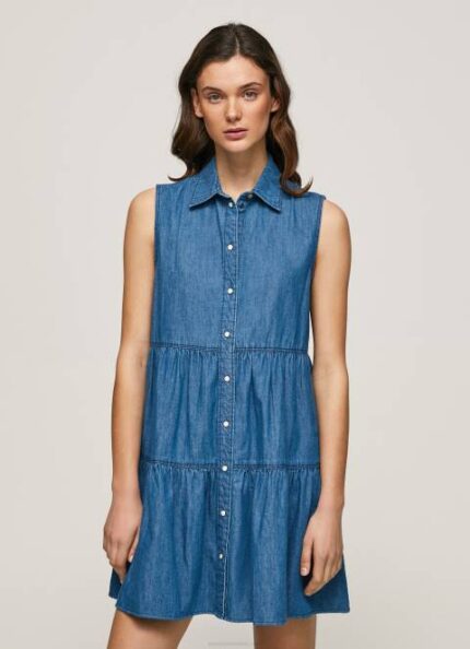 žene traper arya kratka traper haljina Pepe Jeans JZ8H183