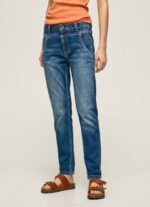 žene traper carey traperice srednjeg kroja opuštenog kroja Pepe Jeans JZ8H80 - Slika 2
