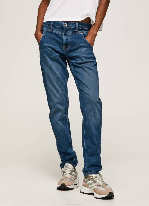 žene traper carey traperice srednjeg kroja opuštenog kroja Pepe Jeans JZ8H86 - Slika 2