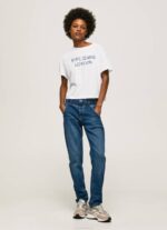 žene traper carey traperice srednjeg kroja opuštenog kroja Pepe Jeans JZ8H86