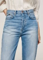 žene traper Celyn regular fit traperice visokog struka Pepe Jeans JZ8H25 - Slika 3