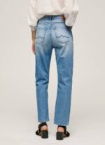 žene traper Celyn regular fit traperice visokog struka Pepe Jeans JZ8H25 - Slika 4