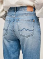 žene traper Celyn regular fit traperice visokog struka Pepe Jeans JZ8H25 - Slika 5