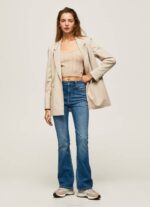 žene traper dion lepršave traperice visokog struka Pepe Jeans JZ8H60