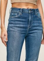 žene traper dion lepršave traperice visokog struka Pepe Jeans JZ8H60 - Slika 3