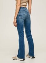 žene traper dion lepršave traperice visokog struka Pepe Jeans JZ8H60 - Slika 4