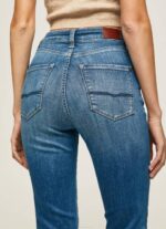 žene traper dion lepršave traperice visokog struka Pepe Jeans JZ8H60 - Slika 5