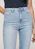 žene traper dion uske traperice visokog struka Pepe Jeans JZ8H38 - Slika 3