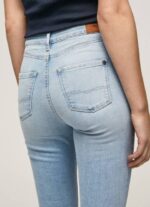 žene traper dion uske traperice visokog struka Pepe Jeans JZ8H38 - Slika 5