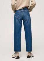 žene traper dover opuštene traperice visokog struka Pepe Jeans JZ8H83 - Slika 4