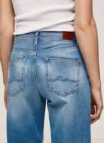 žene traper dover opuštene traperice visokog struka Pepe Jeans JZ8H84 - Slika 5