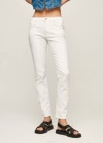 žene traper grace slim fit traperice visokog struka Pepe Jeans JZ8H76 - Slika 2
