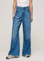 žene traper Jaimy široke traperice visokog struka Pepe Jeans JZ8H79 - Slika 2