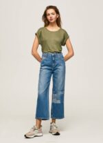 žene traper kombinezon od pamučnog trapera Pepe Jeans JZ8H98 - Slika 5