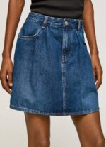 žene traper kratka pamučna traper suknja Pepe Jeans JZ8H99 - Slika 3