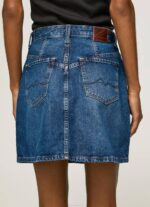 žene traper kratka pamučna traper suknja Pepe Jeans JZ8H99 - Slika 5