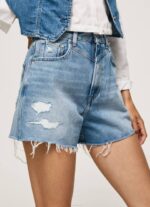 žene traper kratke traper hlače balon kroja Pepe Jeans JZ8H481 - Slika 3