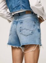 žene traper kratke traper hlače balon kroja Pepe Jeans JZ8H481 - Slika 5