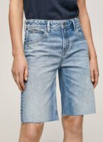 žene traper kratke traper hlače opuštenog kroja Pepe Jeans JZ8H486 - Slika 3