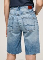 žene traper kratke traper hlače opuštenog kroja Pepe Jeans JZ8H486 - Slika 5