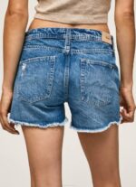 žene traper kratke traper hlače regularnog kroja Pepe Jeans JZ8H103 - Slika 5