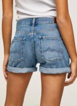 žene traper kratke traper hlače regularnog kroja Pepe Jeans JZ8H496 - Slika 5
